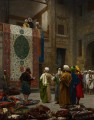 The Carpet Merchant Jean Leon Gerome Arabs